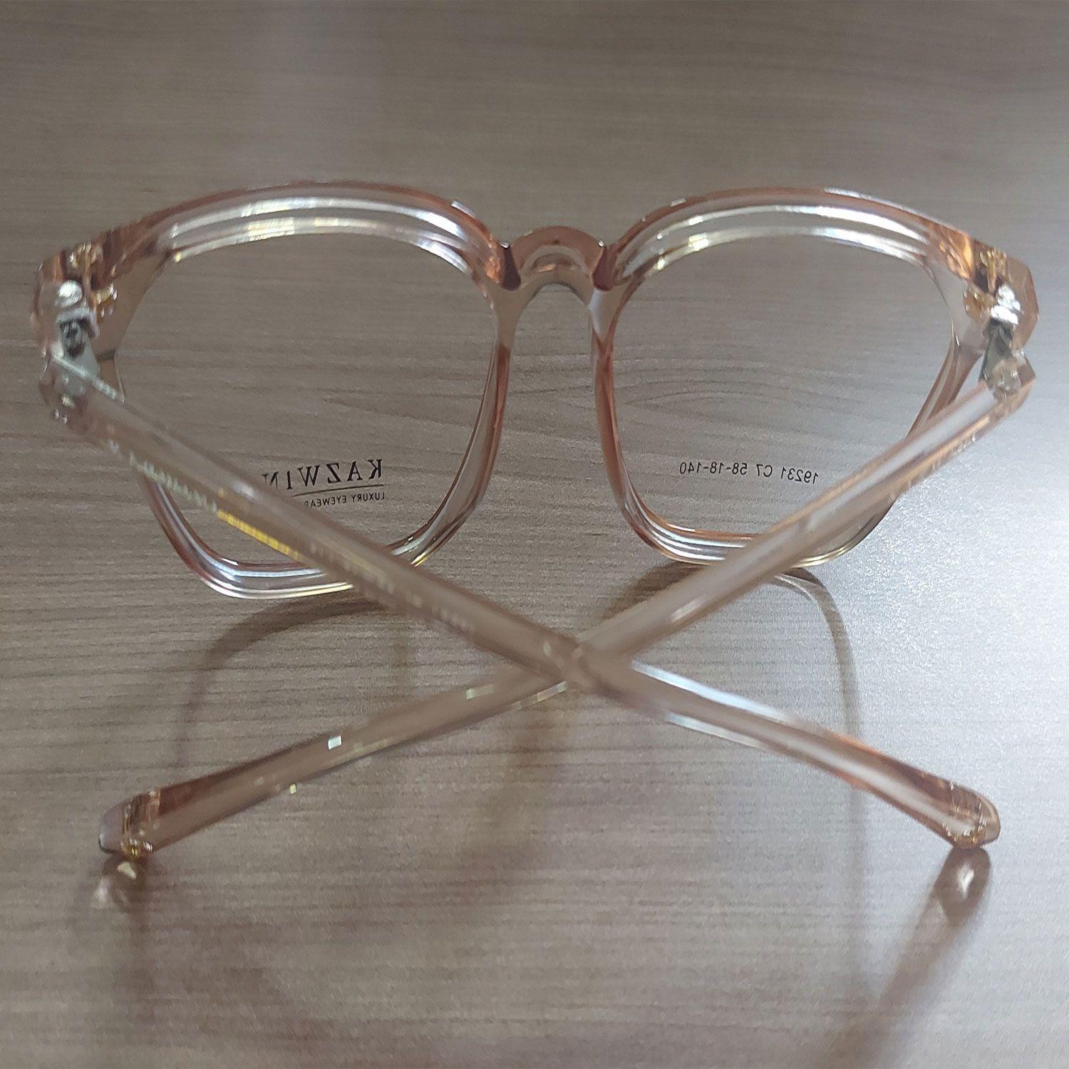 Armação Óculos De Grau Feminino Transparente Feminino - KAZWINI ...