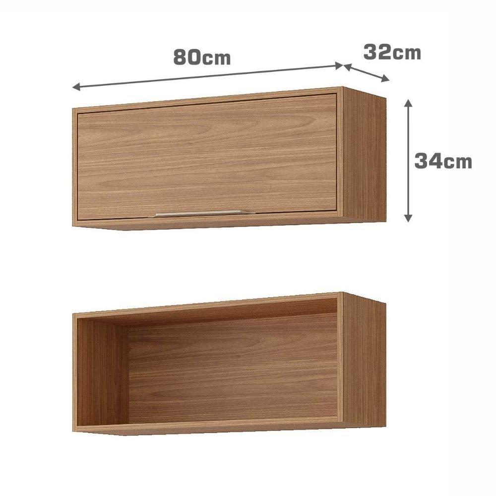 Armário Divina Aéreo 80 cm 