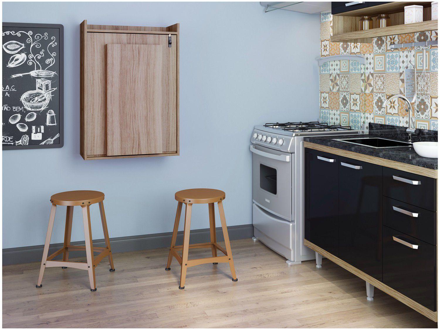 Armário com Mesa Dobrável - Multimóveis - Outros Móveis - Magazine Luiza