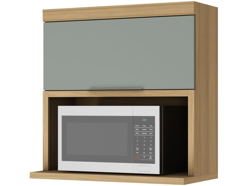 Armário de Cozinha Aéreo MDF Nesher Marquesa 1 Porta 80x82cm