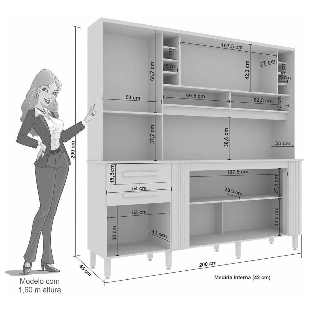 Armário Salleto Catar 