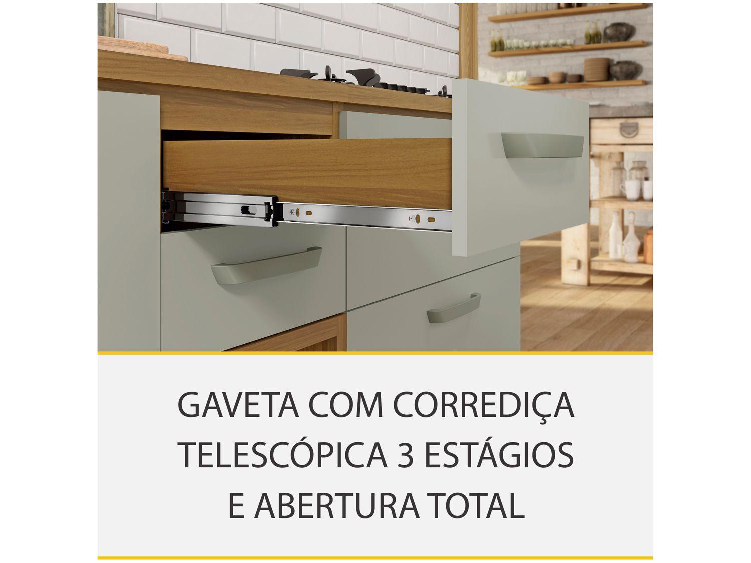 Armário de Cozinha Compacta Nesher Realeza Nicho para