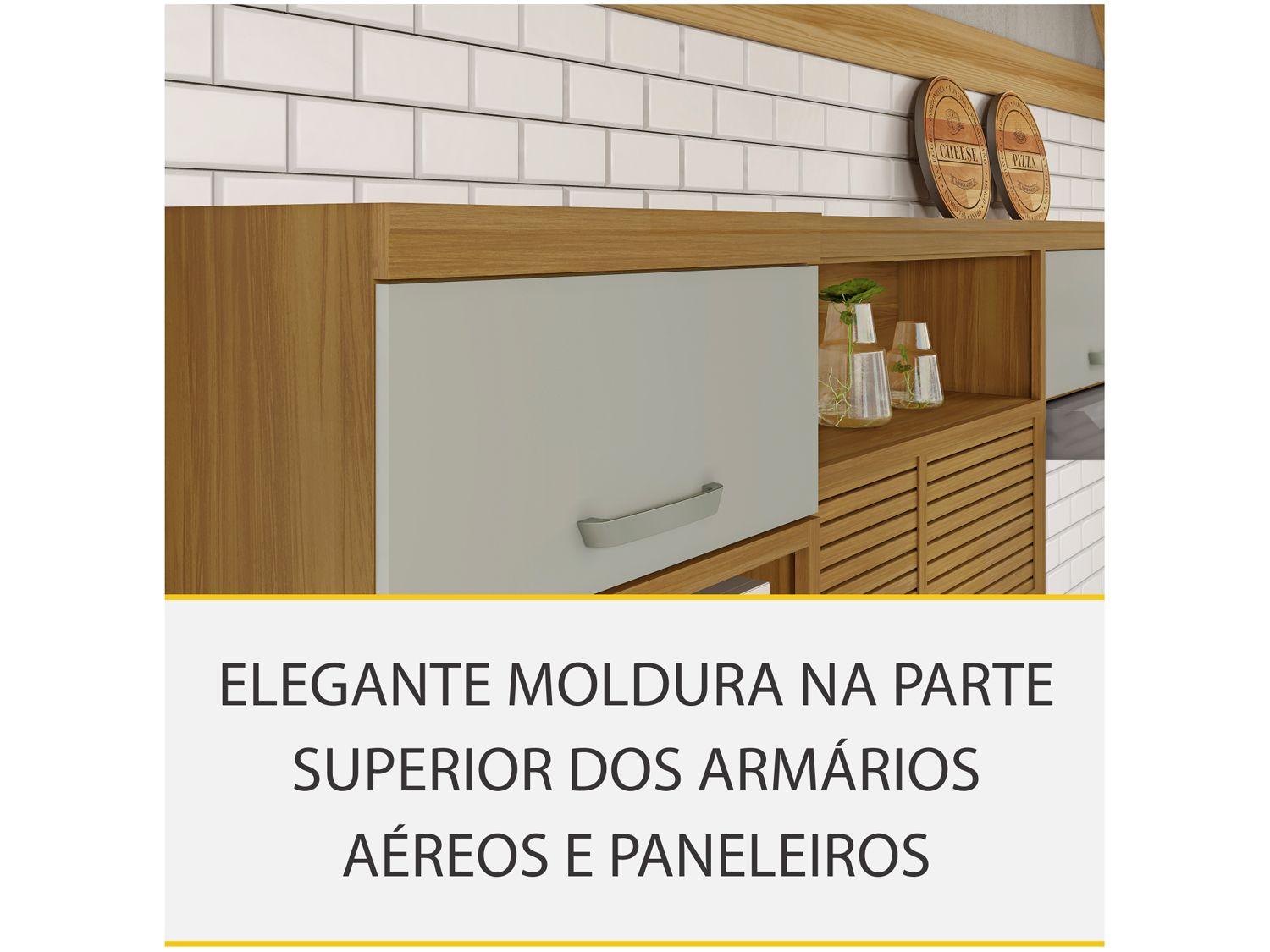 Armário de Cozinha Compacta Nesher Realeza Nicho para