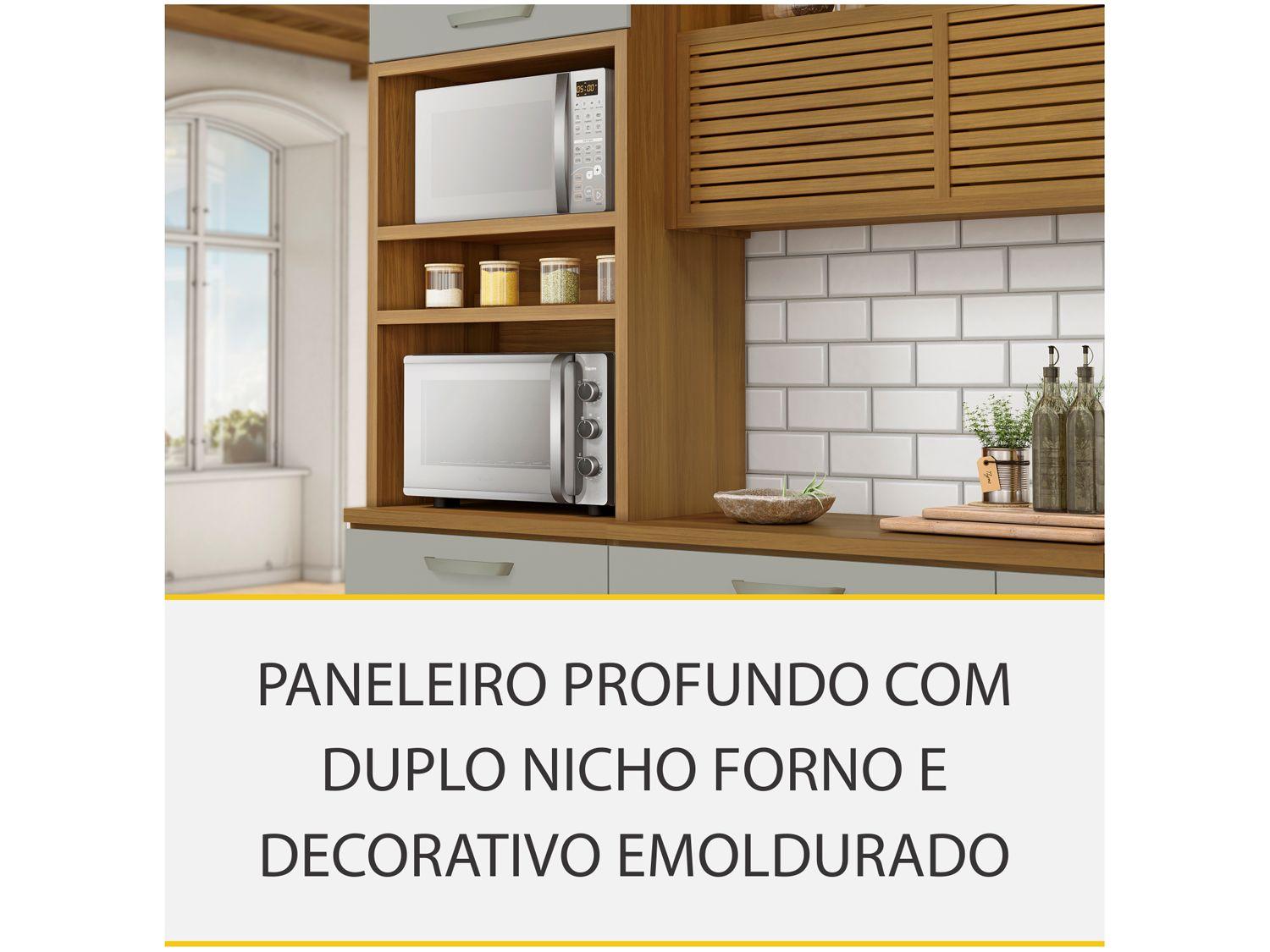 Armário de Cozinha Compacta Nesher Realeza Nicho para