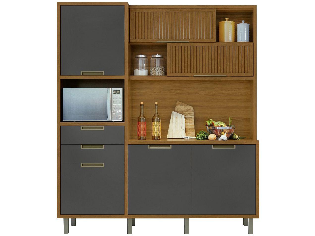 Armário de Cozinha Completa Nesher Loft Imperatriz