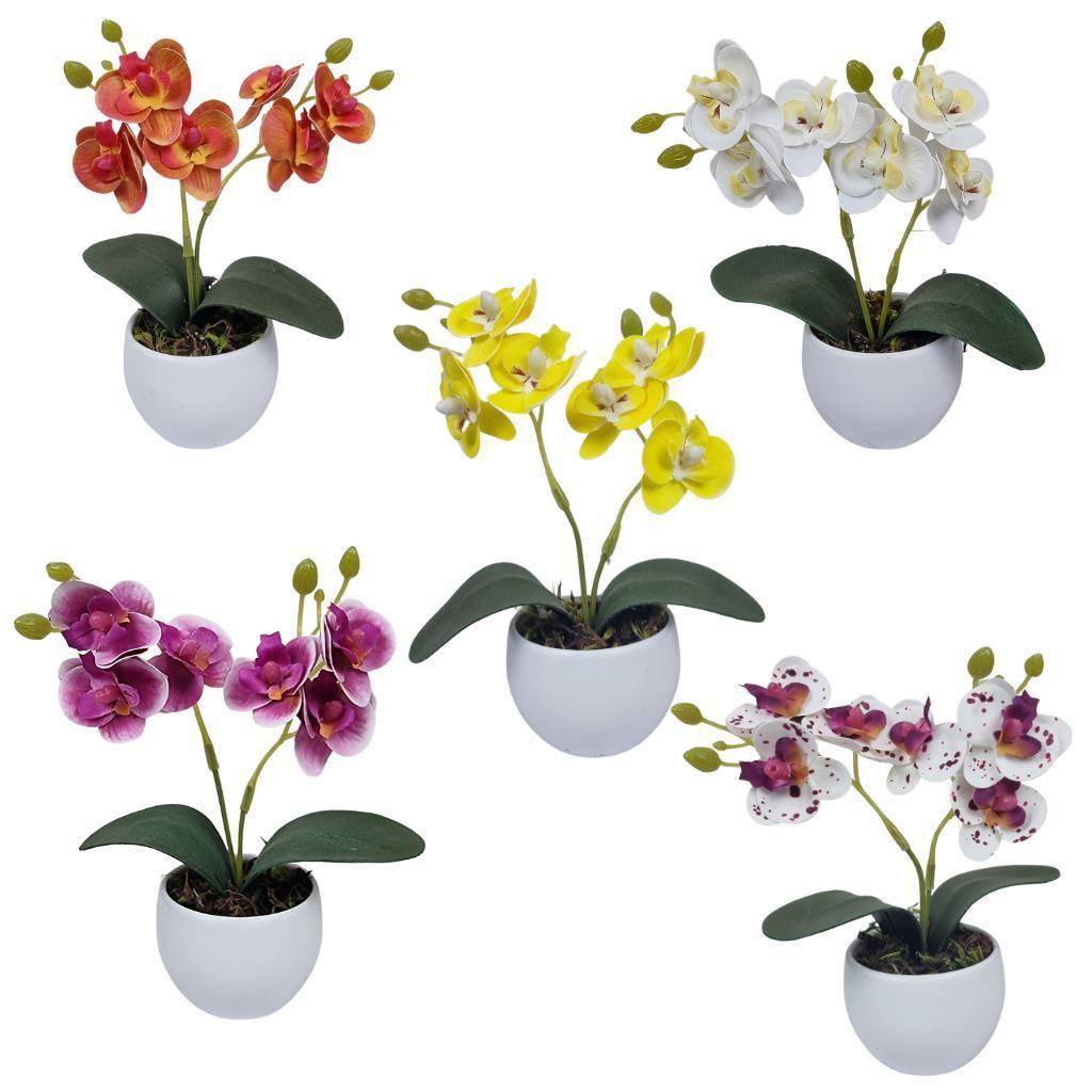 Arranjo Orquideas Mini Planta Artificial Decorativa Vaso - Mommy Decor -  Flor e Planta Artificial - Magazine Luiza