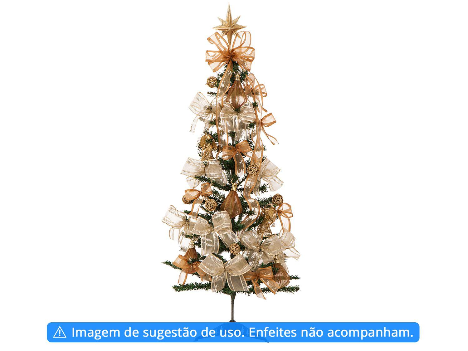 Árvore de Natal 1,20m Verde 110 Galhos Casambiente NATAL003 Árvore de Natal 1,20m Verde 110 Galhos Casambiente NATAL003