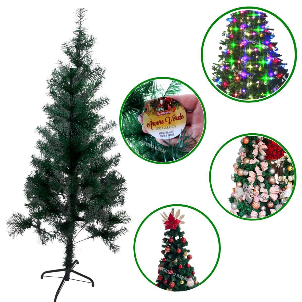 Árvore De Natal 150 Cm 200 Galhos Pinheiro Decoração Enfeite - ART CHRISTMAS - Árvore de Natal - Magazine Luiza Árvore De Natal 150 Cm 200 Galhos Pinheiro Decoração Enfeite - ART CHRISTMAS - Árvore de Natal - Magazine Luiza
