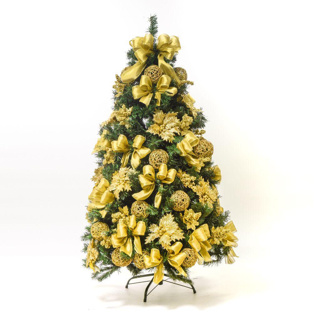 Árvore De Natal Decorada 787 Hastes 1,8m c/110 Enfeites - Cromus - Árvore  de Natal - Magazine Luiza
