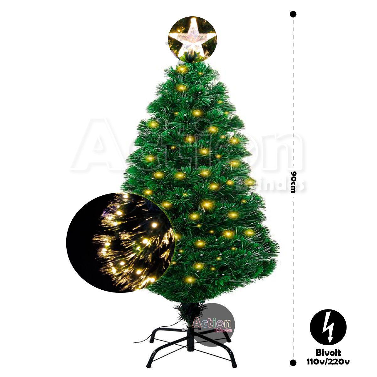 Árvore De Natal Fibra Ótica Cachoeira Led Amarelo 90cm - Chibrali - Árvore de Natal - Magazine Luiza Árvore De Natal Fibra Ótica Cachoeira Led Amarelo 90cm - Chibrali - Árvore de Natal - Magazine Luiza