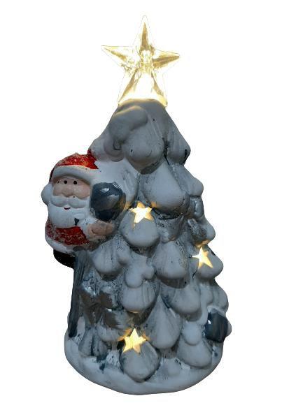 Árvore de Natal Iluminada Ponteira de Estrela e Papai Noel - Christmas - Árvore  de Natal - Magazine Luiza