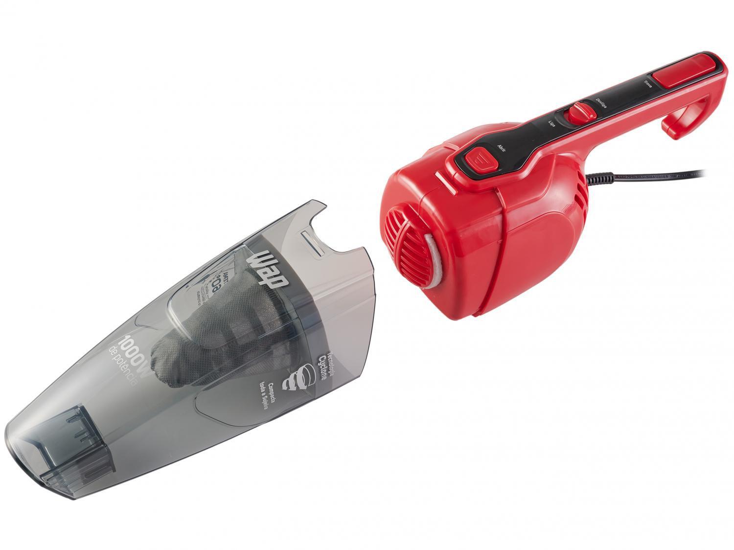 Aspirador de Pó 2 em 1 Wap 1000W Clean Speed Vermelho e Preto