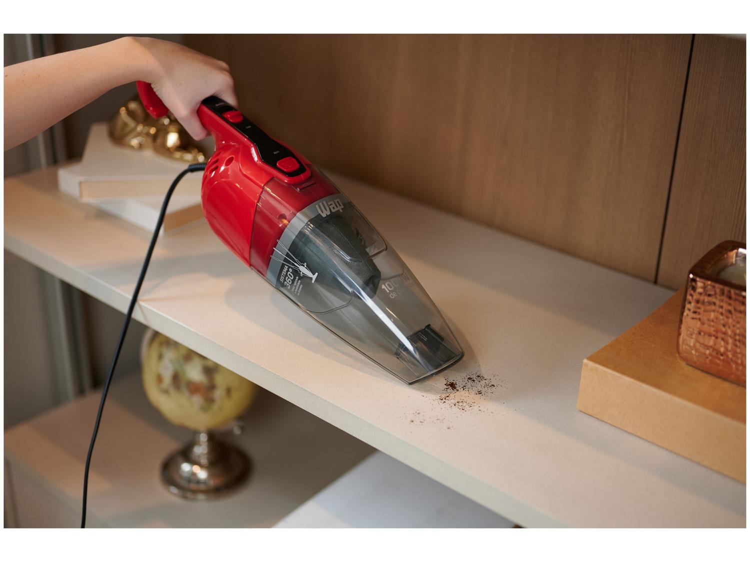 Aspirador de Pó 2 em 1 Wap 1000W Clean Speed Vermelho e Preto