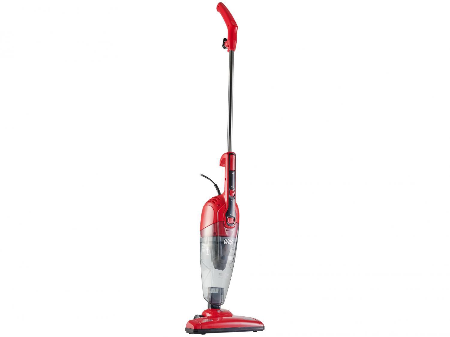 Aspirador de Pó 2 em 1 Wap 1000W Clean Speed Vermelho e Preto