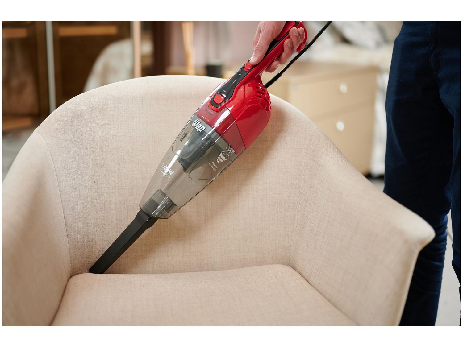 Aspirador de Pó 2 em 1 Wap 1000W Clean Speed Vermelho e Preto