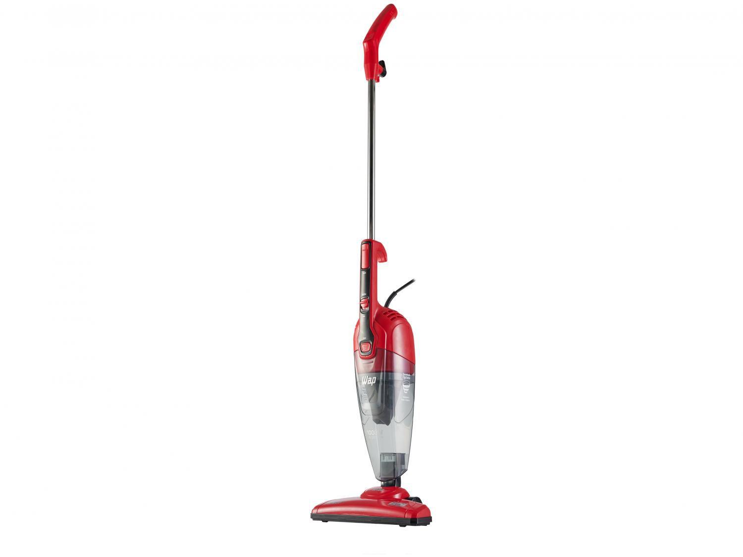 Aspirador de Pó 2 em 1 Wap 1000W Clean Speed Vermelho e Preto
