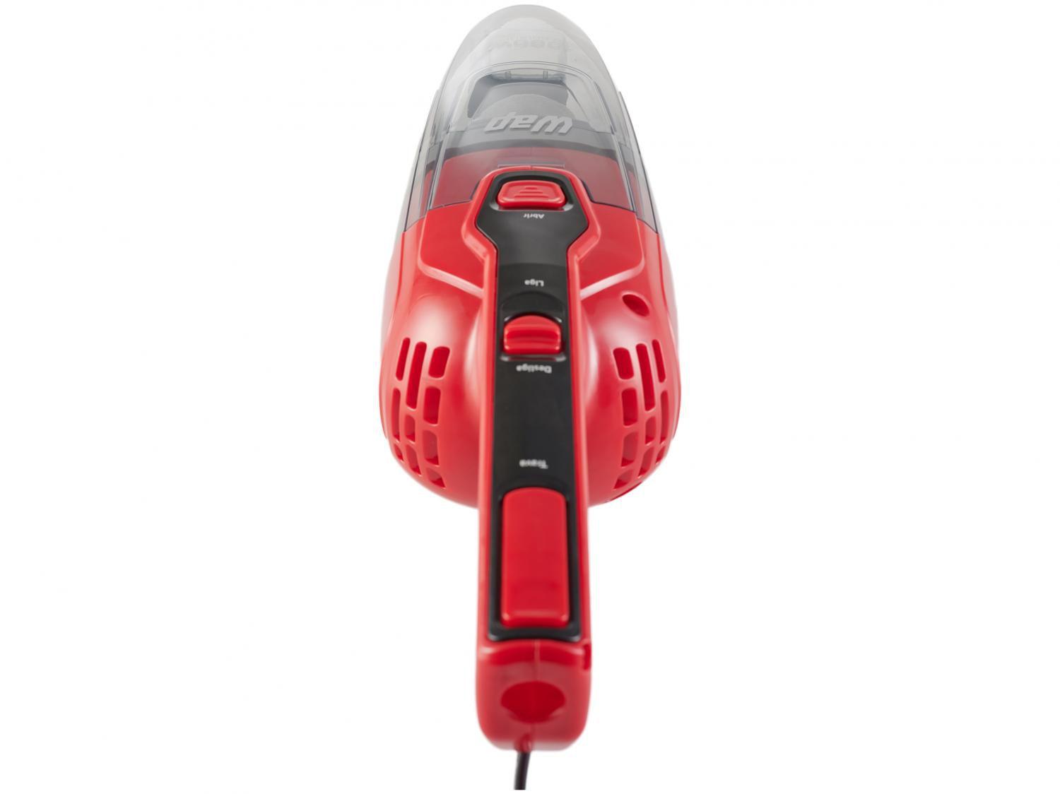 Aspirador de Pó 2 em 1 Wap 1000W Clean Speed Vermelho e Preto