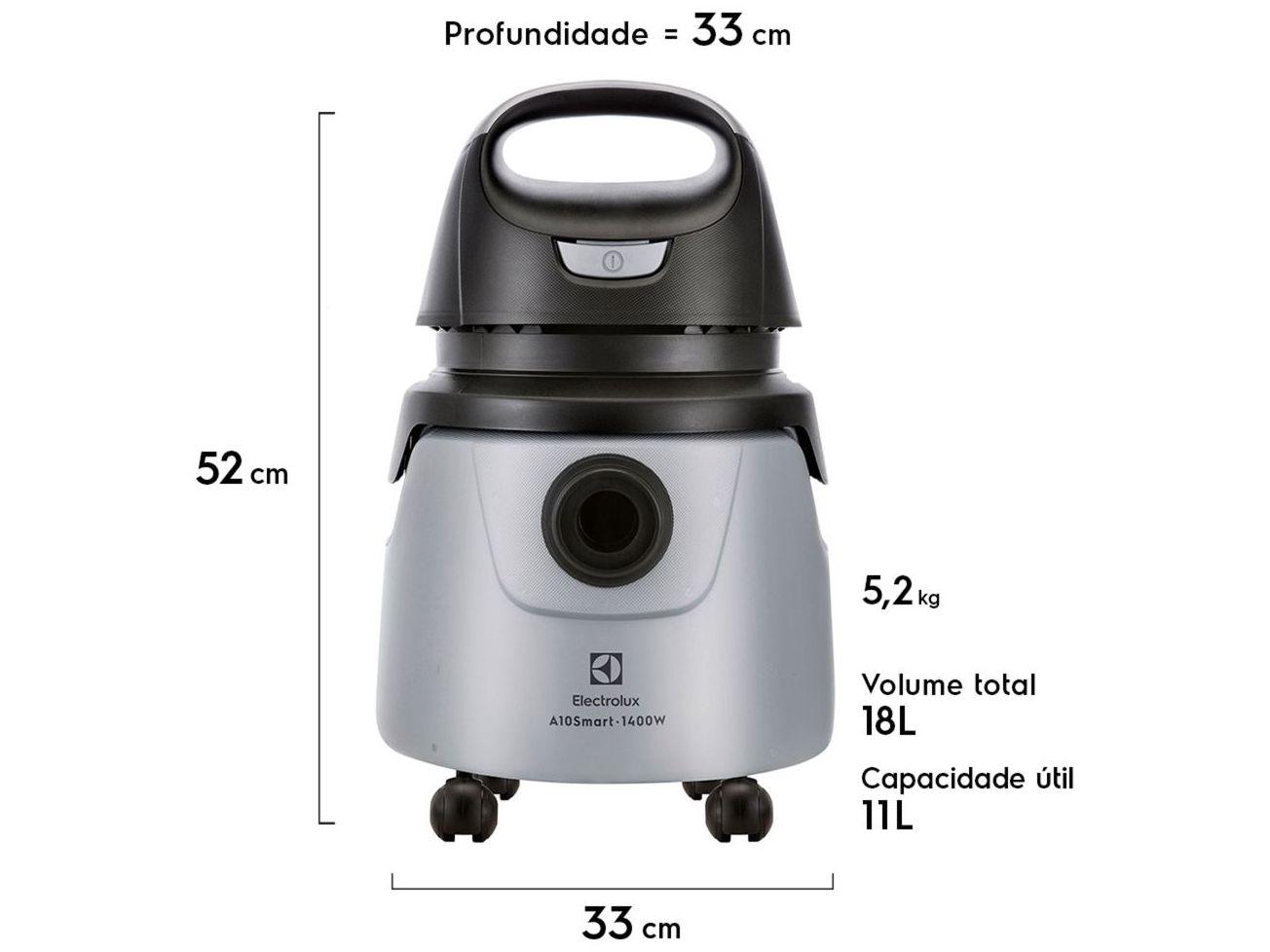 Aspirador de Pó e Água Electrolux 1400W