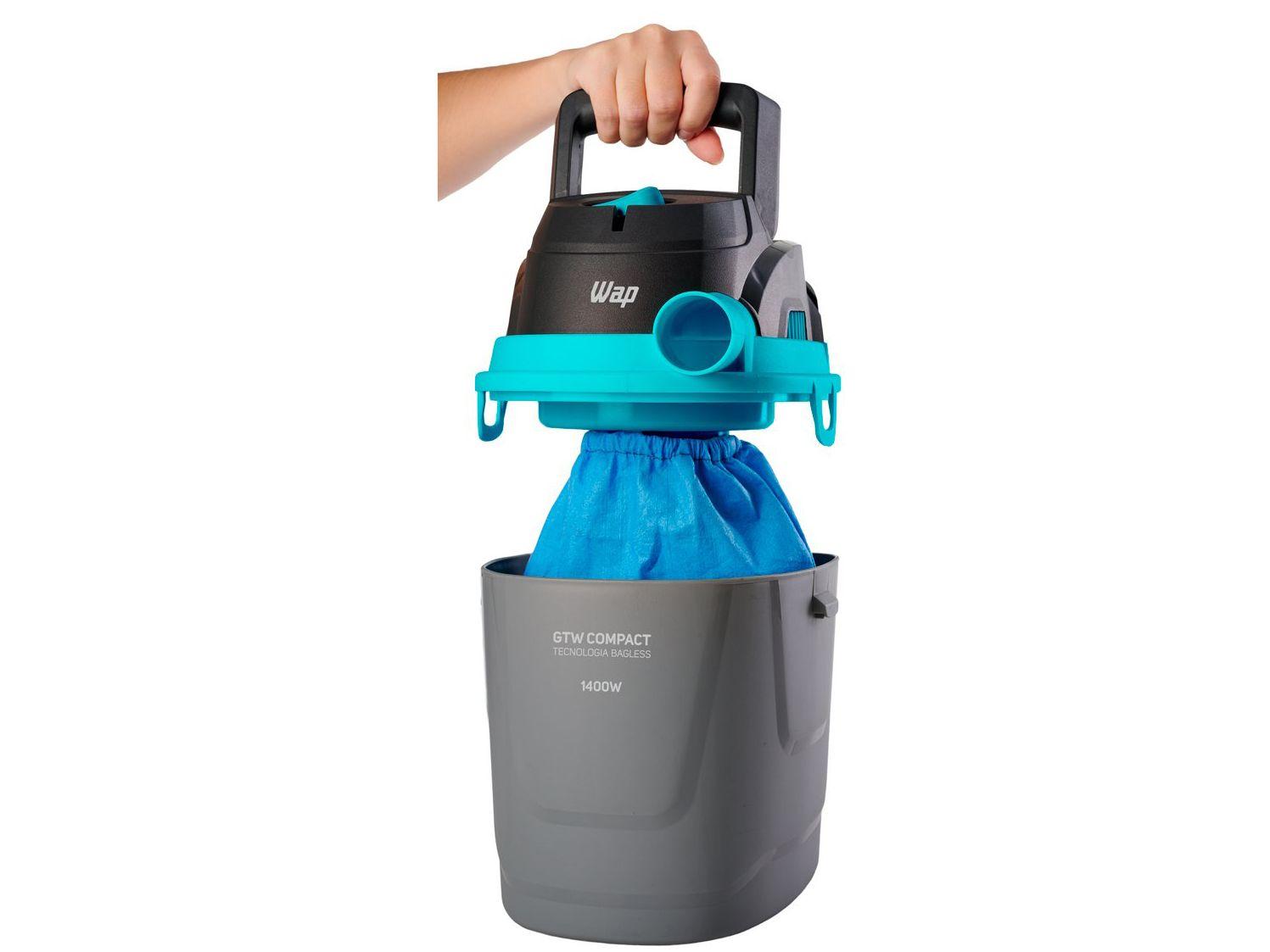Aspirador de Pó e Água WAP 1400W GTW Compact