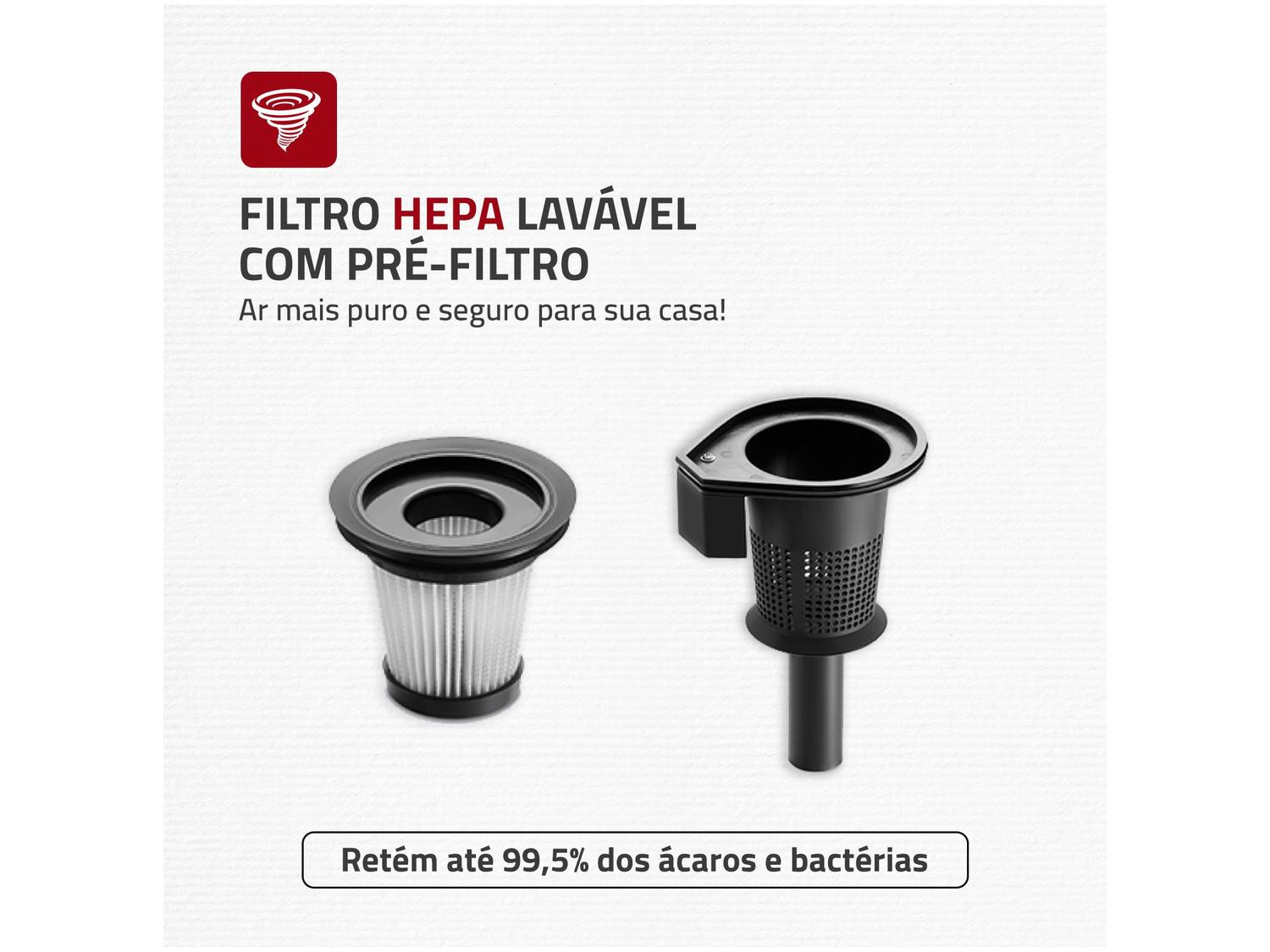 Aspirador de Pó Portátil e Vertical Mondial 1200W
