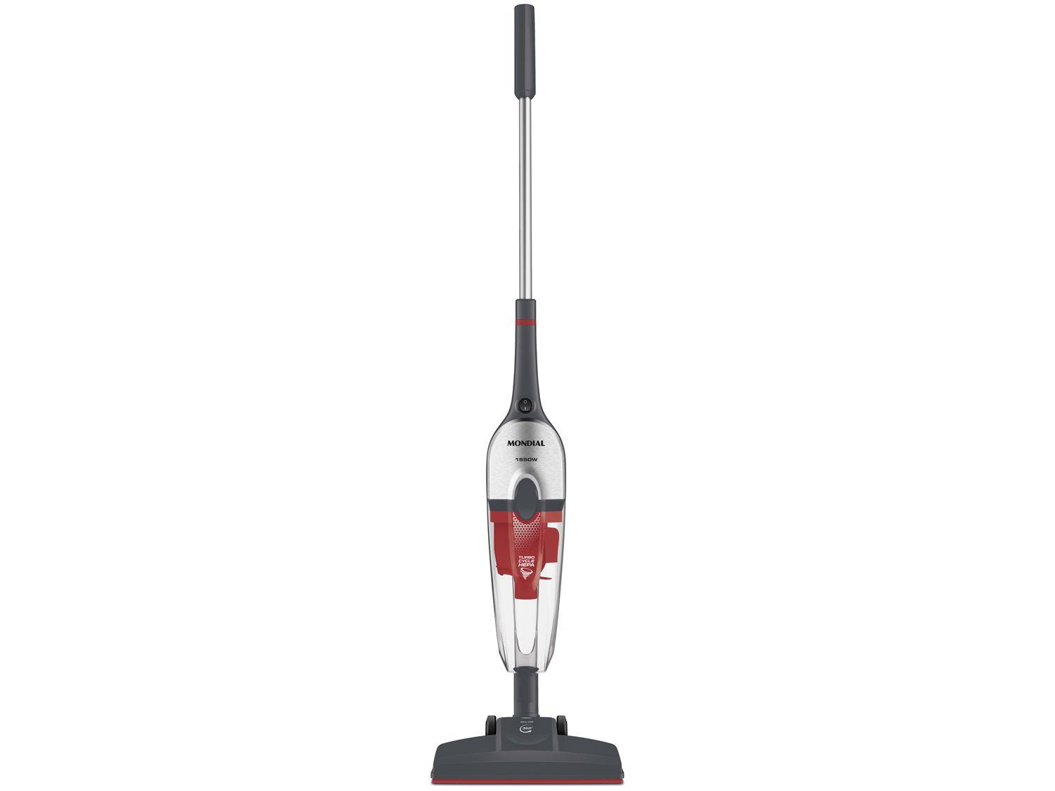 Aspirador de Pó Portátil Vertical Mondial com Filtro HEPA 1550W Turbo Cycle AP-41-GI Cinza