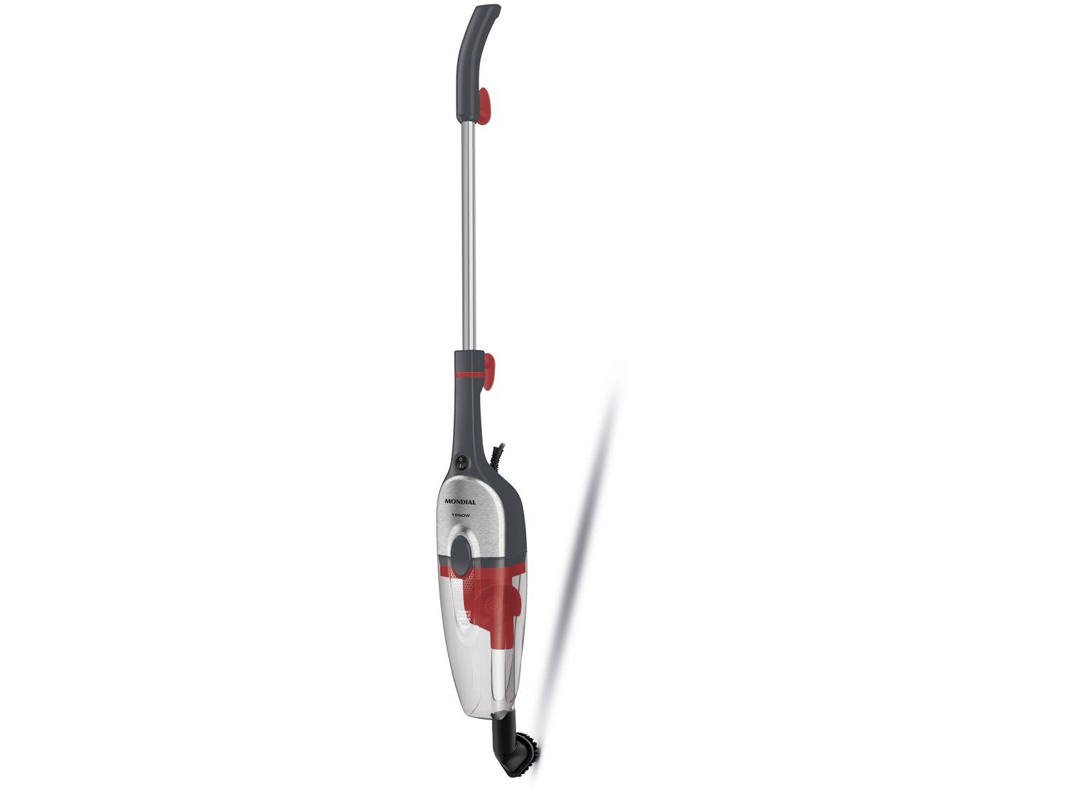 Aspirador de Pó Portátil Vertical Mondial com Filtro HEPA 1550W Turbo Cycle AP-41-GI Cinza