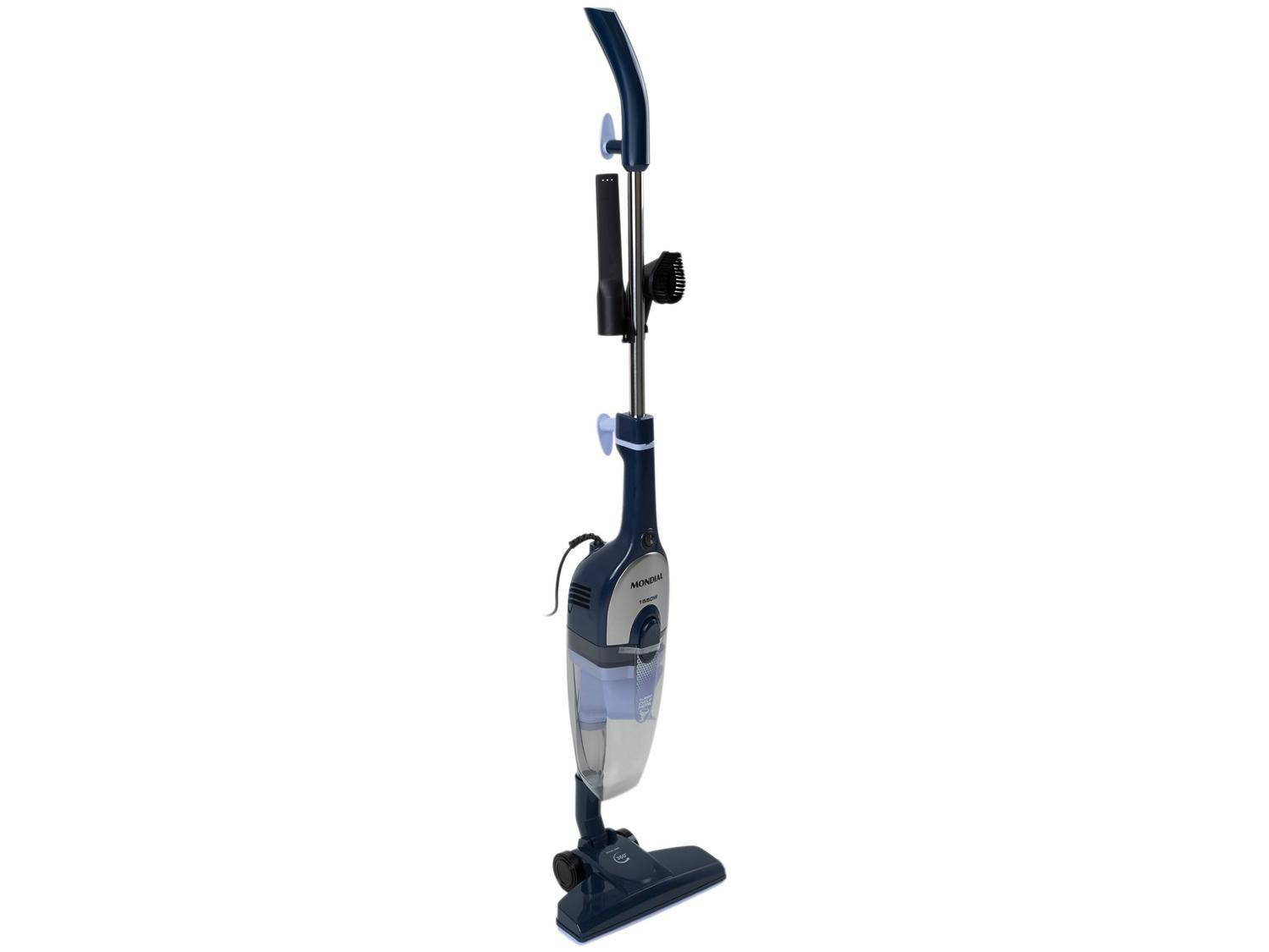Aspirador de Pó Portátil Vertical Mondial com Filtro HEPA 1550W Turbo Cycle Azul Escuro