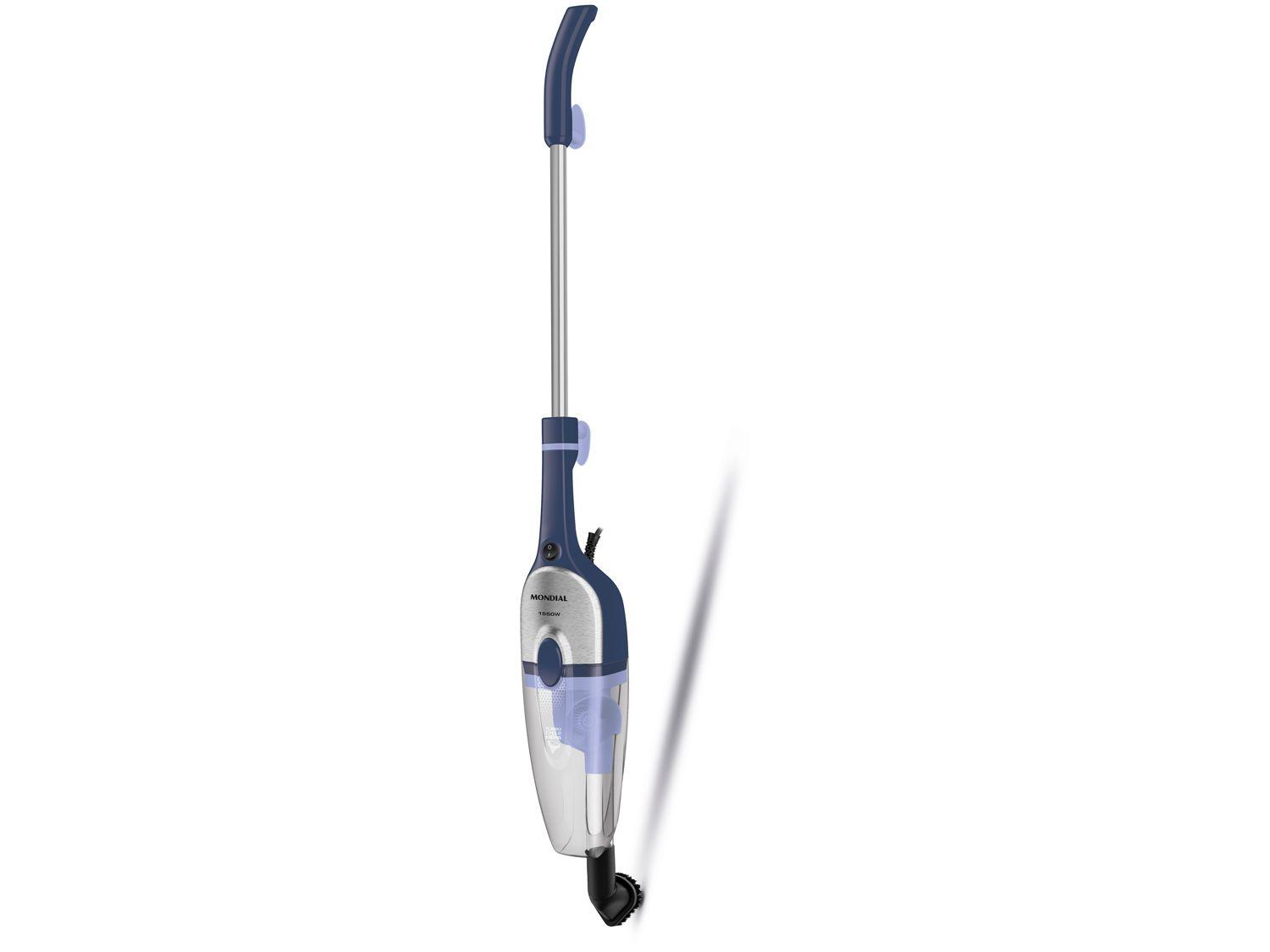 Aspirador de Pó Portátil Vertical Mondial com Filtro HEPA 1550W Turbo Cycle Azul Escuro