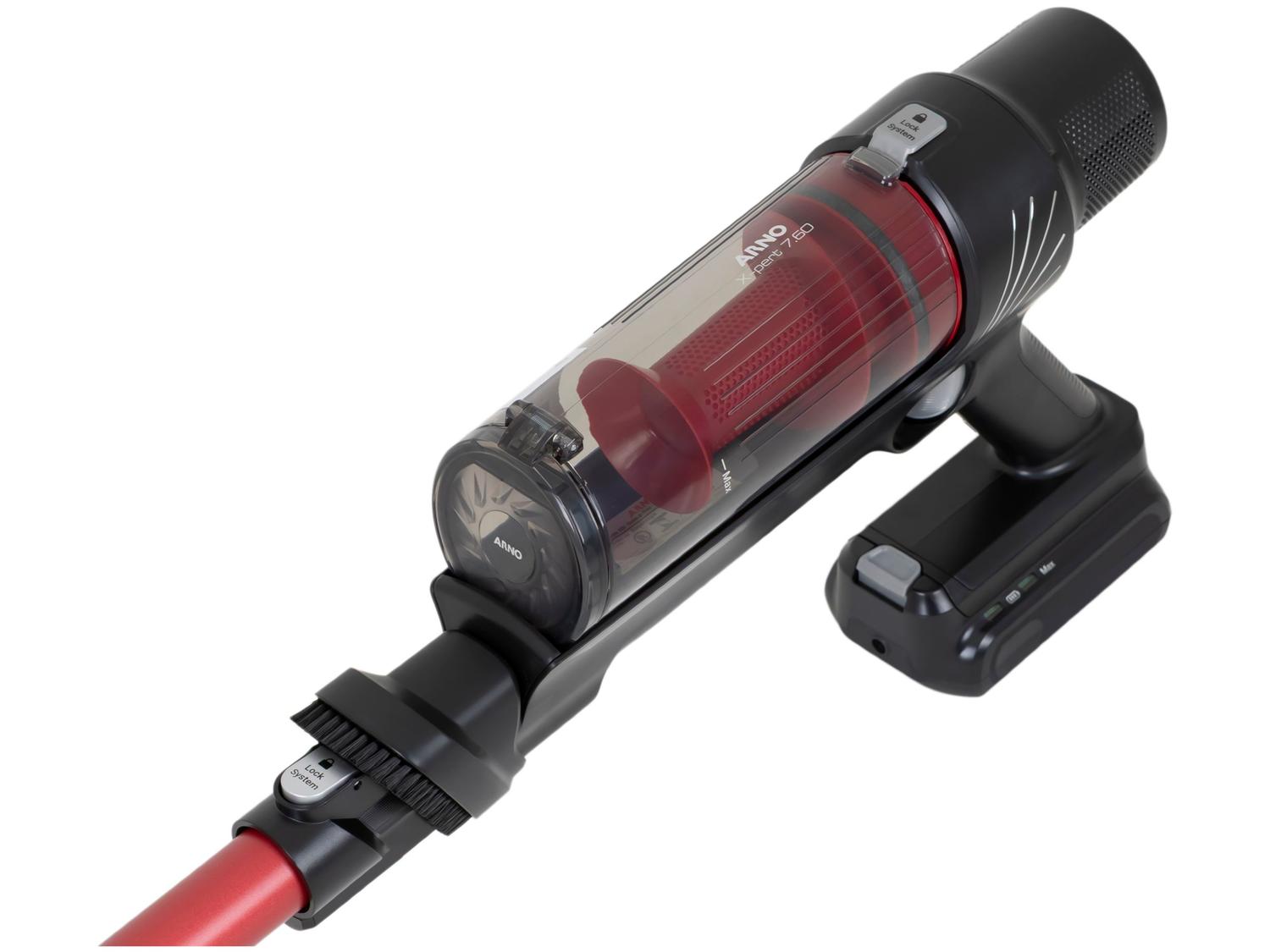 Aspirador de Pó Vertical e Portátil Arno sem Fio a Bateria 140W X-Pert RH6A