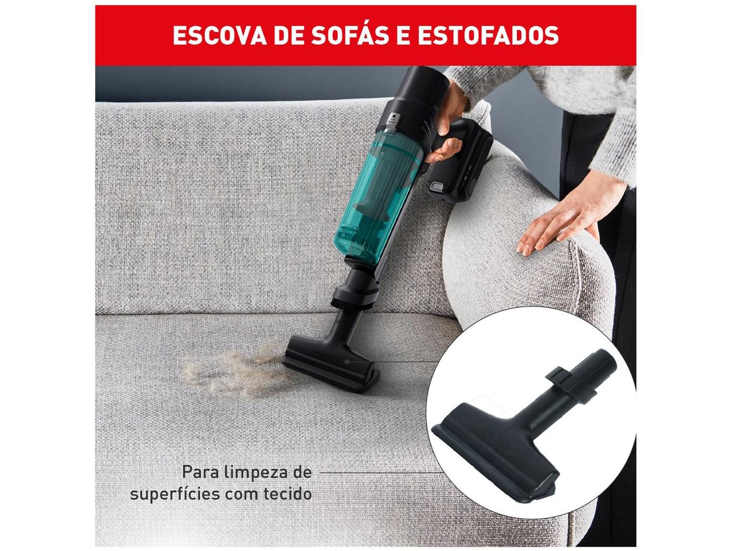 Aspirador de Pó Vertical e Portátil Arno sem Fio a Bateria 140W X-Pert RH6A