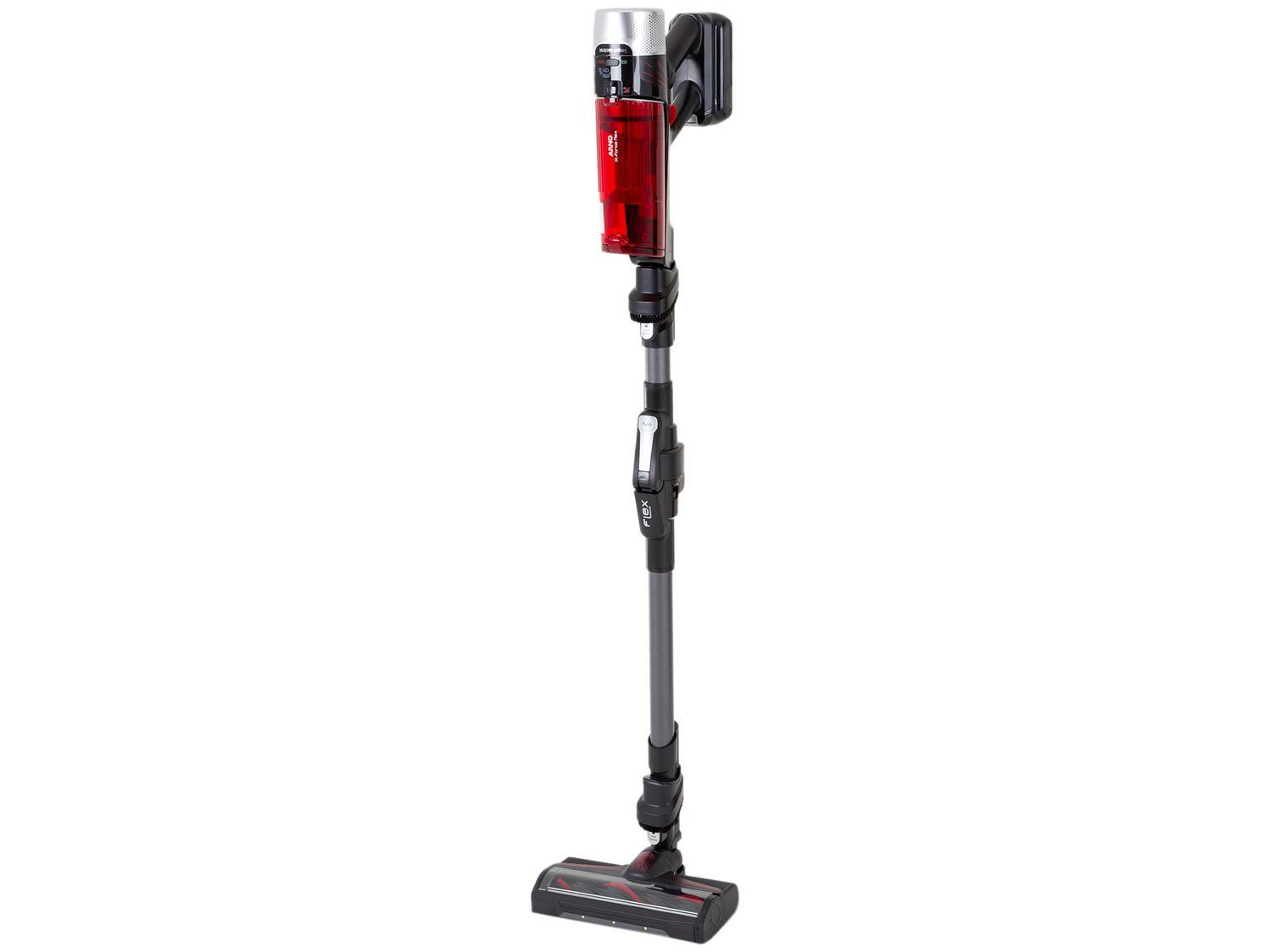 Aspirador de Pó Vertical e Portátil Arno sem Fio a Bateria 250W X-Force Flex 9.60 RH20 Vermelho