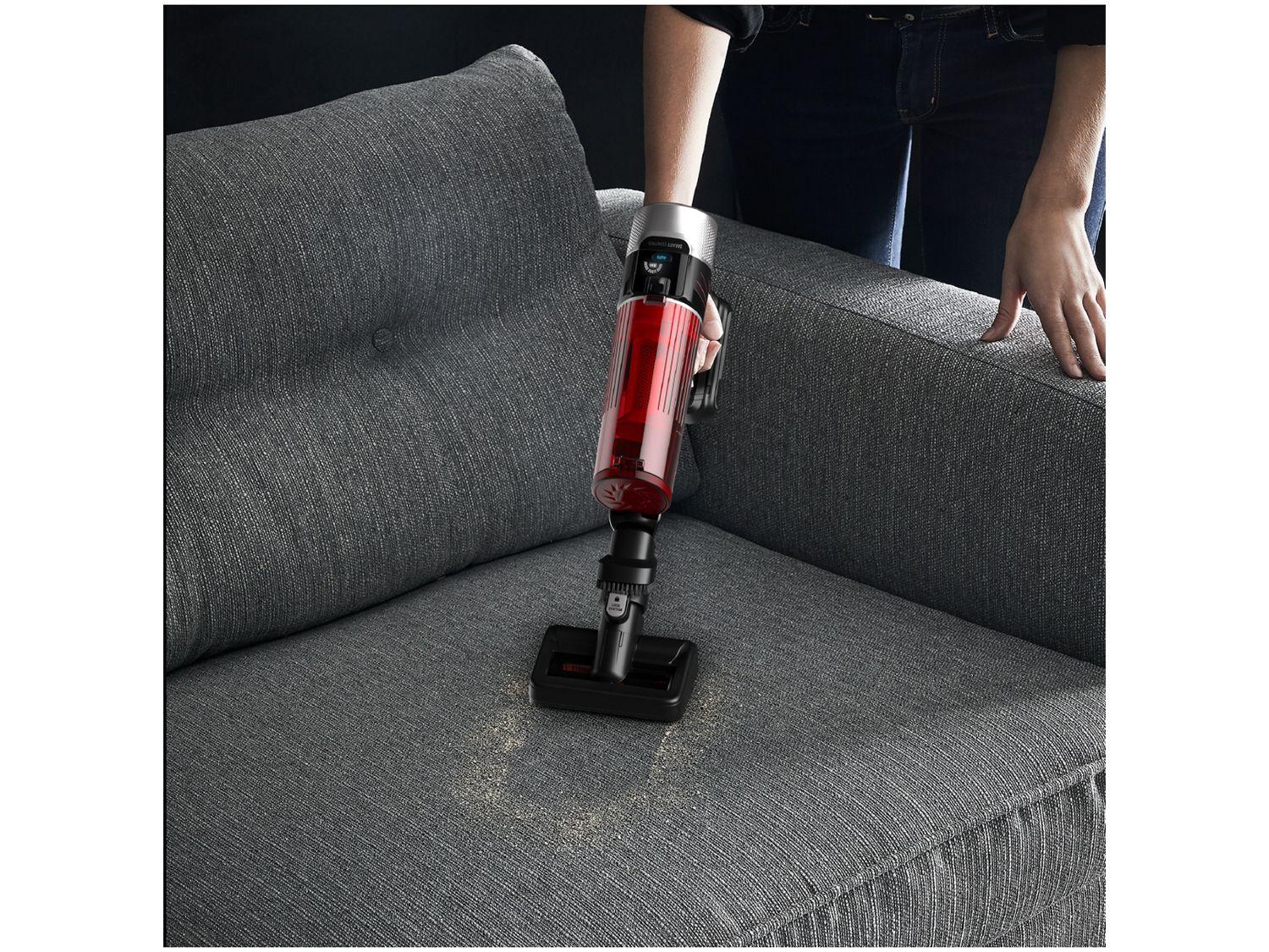 Aspirador de Pó Vertical e Portátil Arno sem Fio a Bateria 250W X-Force Flex 9.60 RH20 Vermelho