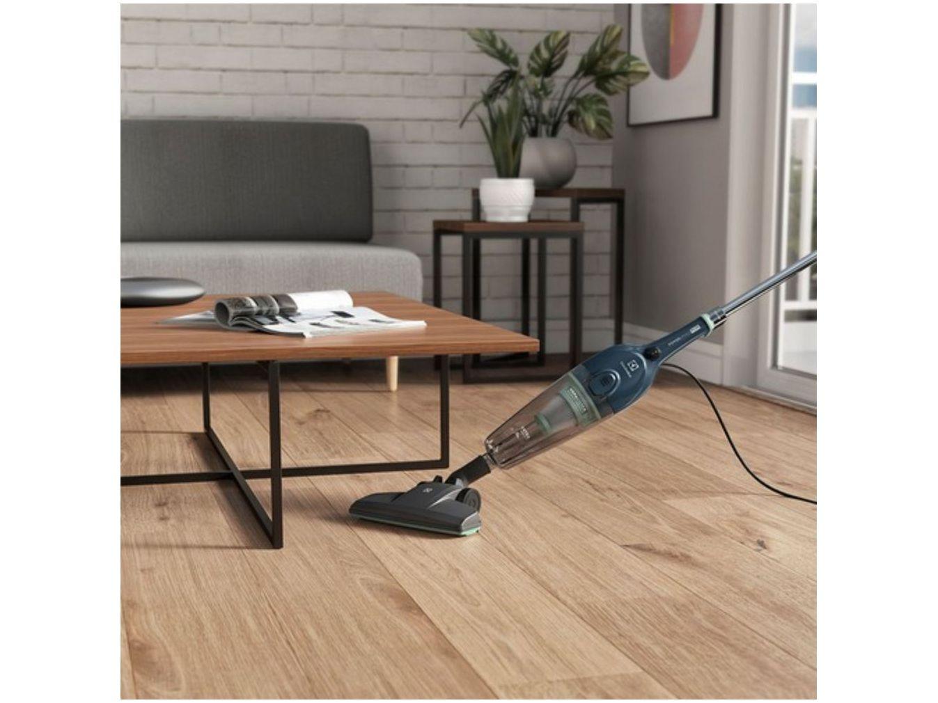 Aspirador de Pó Vertical e Portátil Electrolux Filtro HEPA 1450W Plus STK14 Denim Blue