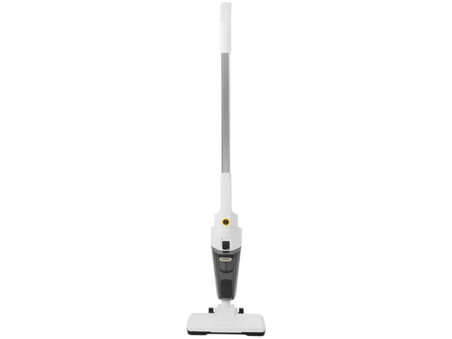 Aspirador de Pó Vertical Karcher Stick 2 em 1 com Filtro HEPA 1000W Branco
