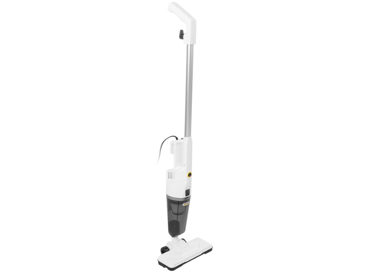 Aspirador de Pó Vertical Karcher Stick 2 em 1 com Filtro HEPA 1000W Branco