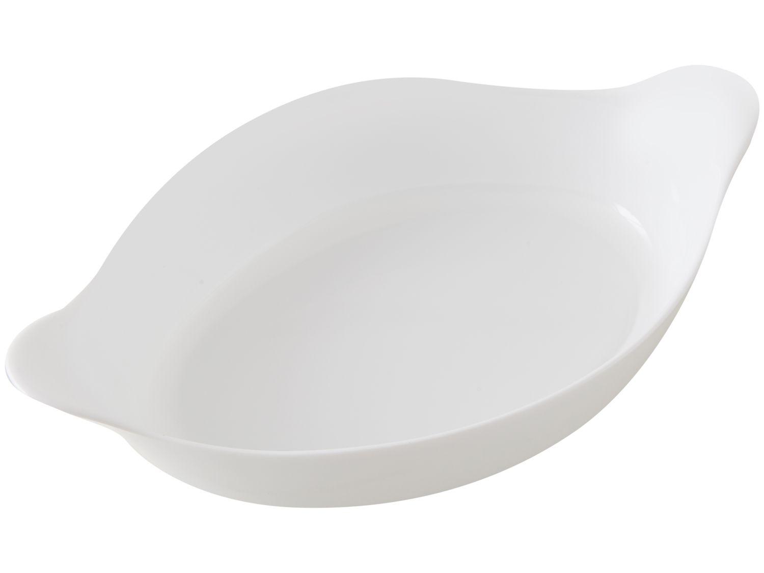 Assadeira de Vidro Oval 34cm Marinex Opaline