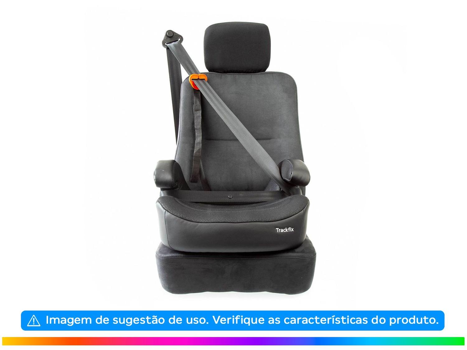 Assento de Elevação Safety 1st Booster TrackFix com Base Isofix até 36kg Preto