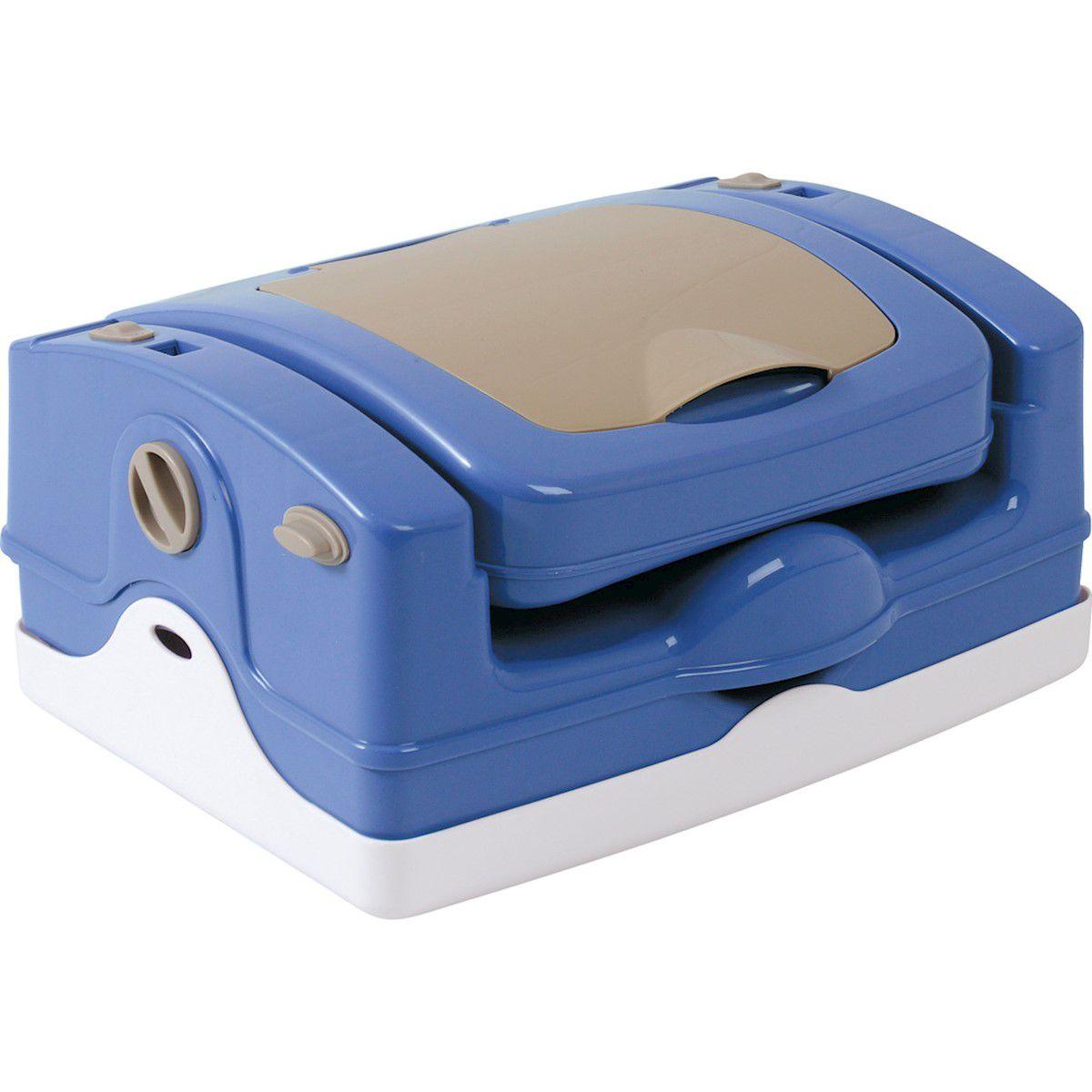 Assento Elevatório para Refeição Kiddo Sweet - Azul/Cappuccino