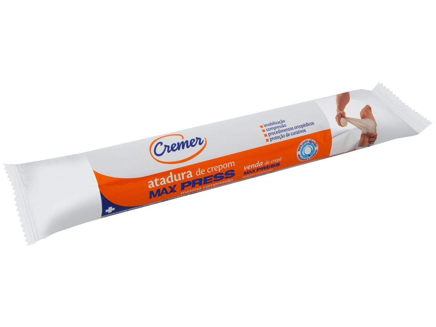 Atadura de Crepe Cremer Maxpress 20x180cm