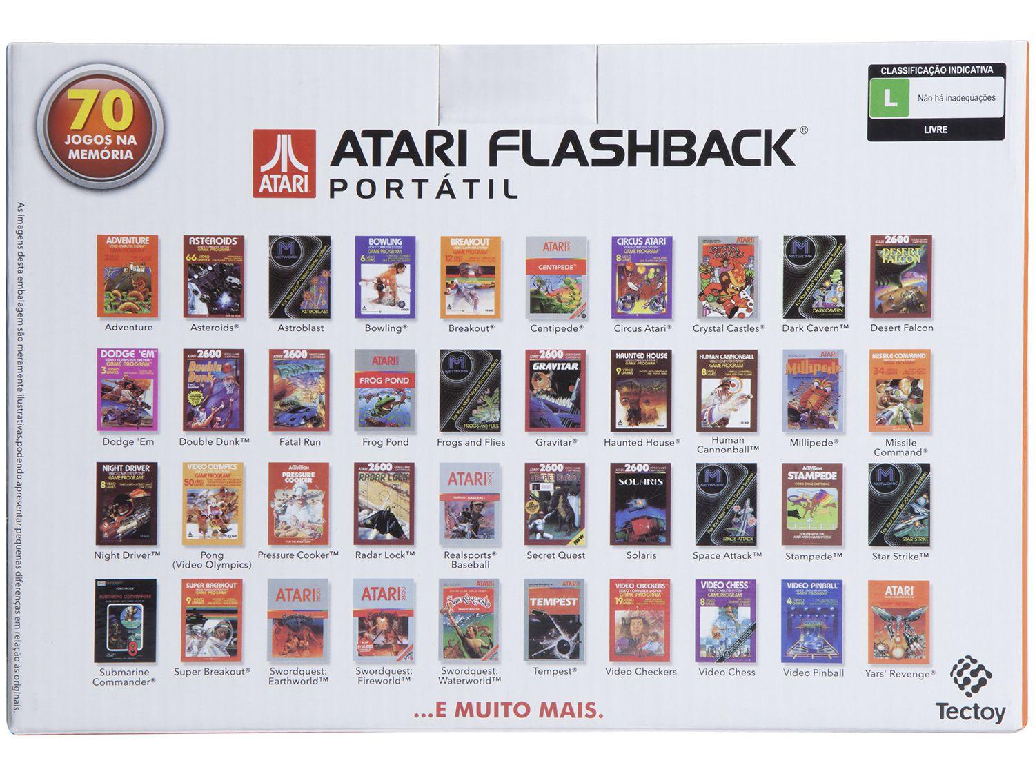 Atari Flashback 8 Portátil Tectoy