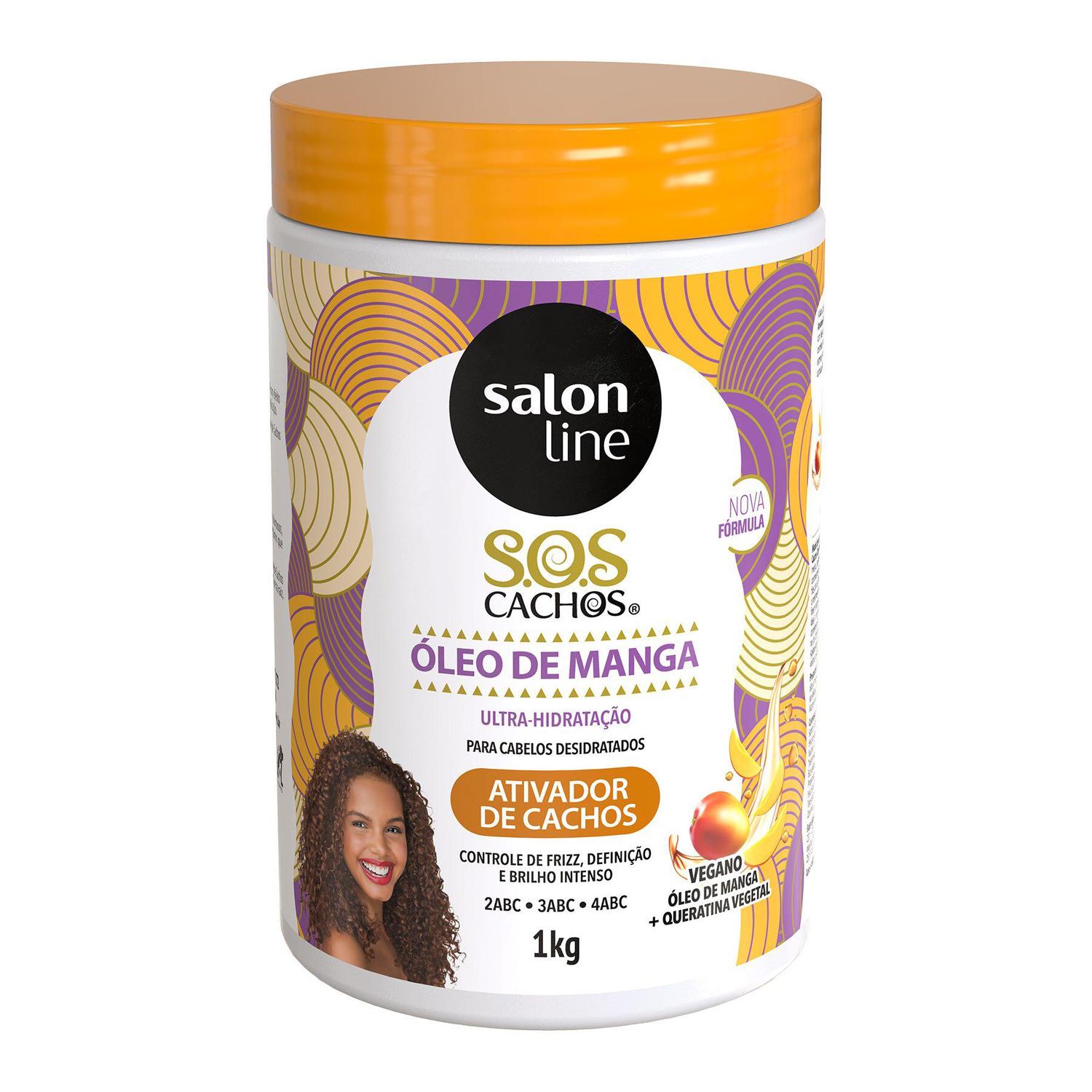 Ativador De Cachos Salon Line Oleo De Manga 1kg Sos Cachos Magalu Empresas B2b E Compras Com Cnpj