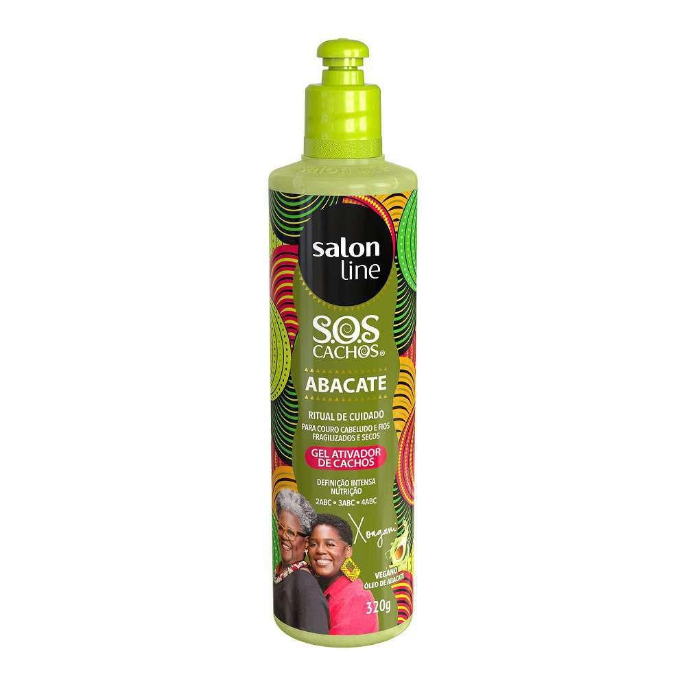 Ativador De Cachos Salon Line Sos Cachos Abacate 300ml Salon Line Professional Ativador De Cachos Magazine Luiza