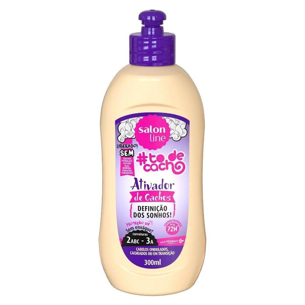 Ativador De Cachos Todecacho Definicao Dos Sonhos 300ml Salon Line Ativador De Cachos Magazine Luiza