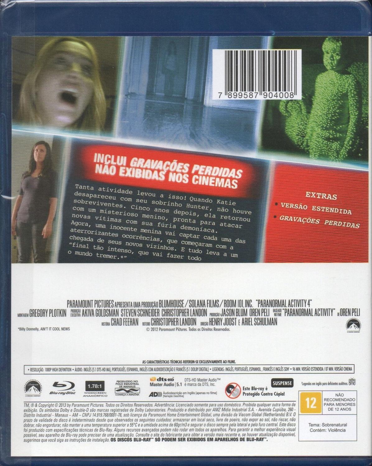 Atividade Paranormal 4 Wyatt