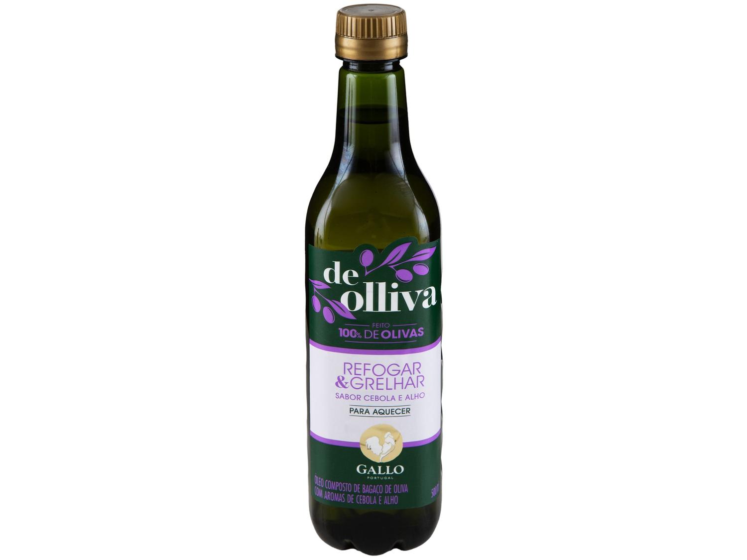 Azeite de Oliva Gallo De Olliva Cebola e Alho 500ml
