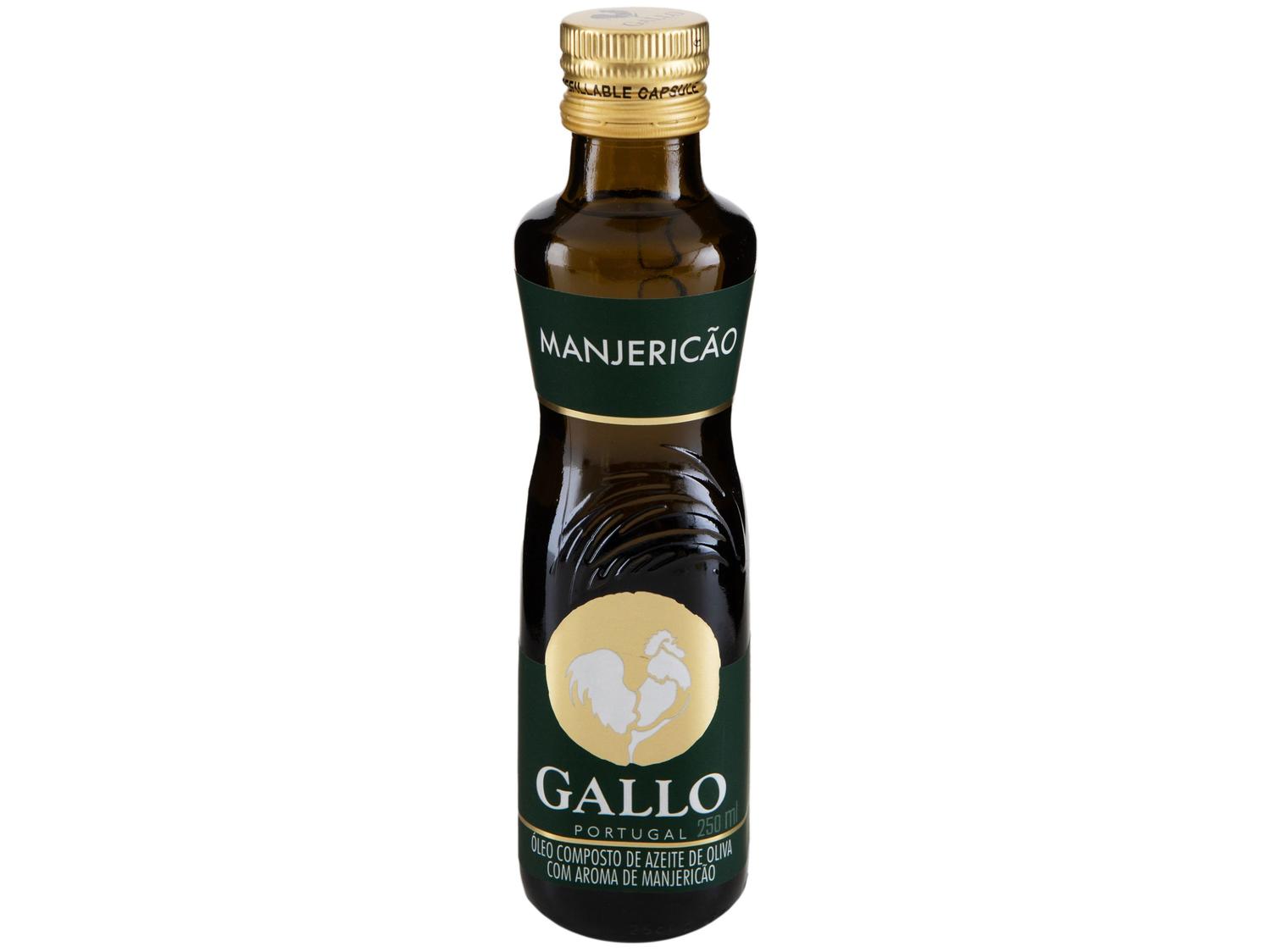 Azeite de Oliva Gallo Manjericão 250ml