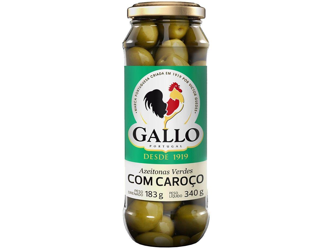 Azeitona Verde com Caroço Gallo