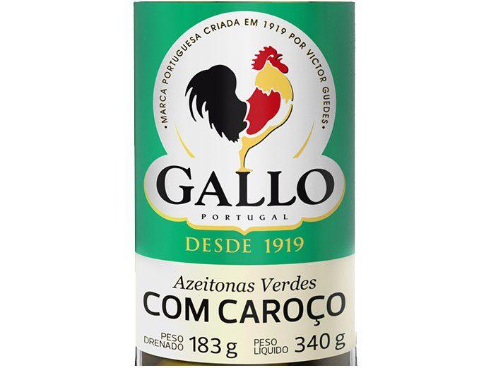 Azeitona Verde com Caroço Gallo