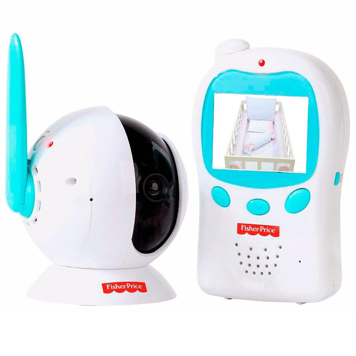 Babá Eletrônica Digital Com Câmera Fisher-Price BB300 - Babá Eletrônica ...