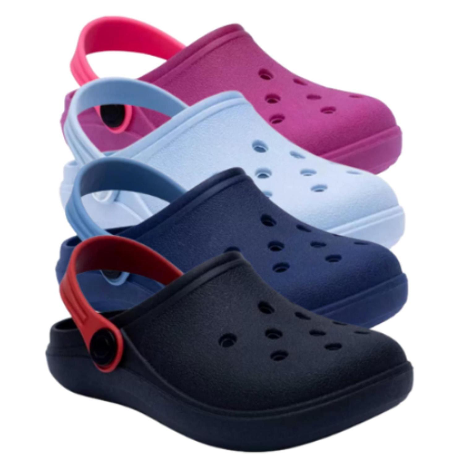 Babuche Chinelo Sandália Infantil Menino e Menina Estilo Crocs Leve e Macio  Barato P03601 - Uniflex - Babuche / Clog Infantil - Magazine Luiza